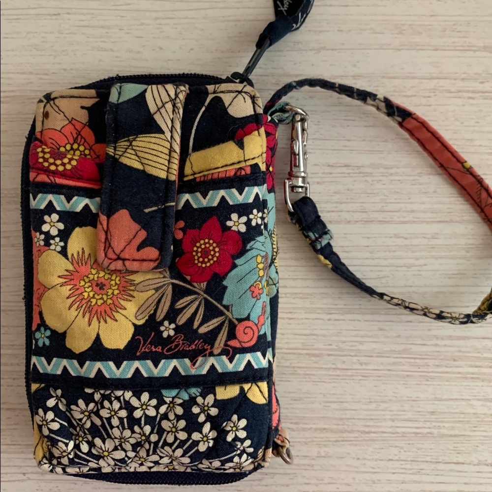 Vera Bradley Happy Snails Wristlet